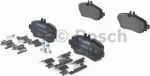 BOSCH Колодки тормозные MERCEDES A-CLASS W168 97-04 передние (4144200220, 0986424469)