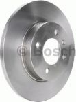 BOSCH Диск тормозной VW GOLF III 91-97/PASSAT 88-97/VENTO передний не вент.D=256мм. (357 615 301, 0986478329)
