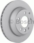 BOSCH Диск тормозной AUDI Q7/VW TOUAREG/PORSCHE CAYENNE задний вент. (7L6615601J, 0986479095)