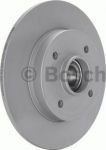 BOSCH Диск тормозной зад.(сподшипником)PSA C4/207/308 1,4-2,0L 06-> (424966, 0986479275)