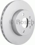 BOSCH Диск тормозной MERCEDES W204/W212 2.2 09- передний D=295мм. (2044210712, 0986479407)