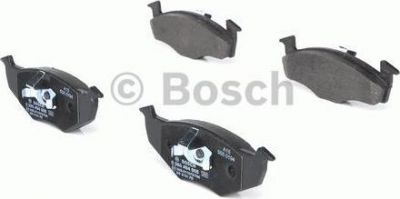 BOSCH Колодки тормозные SKODA FABIA/VOLKSWAGEN LUPO/POLO 95- передние (571923, 0986494005)