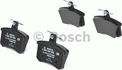 BOSCH Колодки тормозные AUDI А100 82>95/A4 95>97/A6 95>97/A8 94>99 задние (571350, 0986494059)