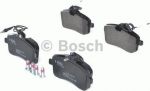 BOSCH Колодки тормозные PEUGEOT 407 04> передние с датчиком (573132, 0986494097)