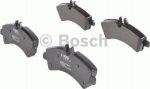 BOSCH Колодки тормозные MERCEDES SPRINTER (906)/VOLKSWAGEN CRAFTER 06> задние (004 420 81 20, 0986494122)