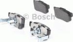 BOSCH Колодки тормозные дисковые HONDA ACCORD 2.0-2.4 АКПП 08-/CR-V II 02-06/FR-V 05- задние (43022-S9A-E00, 0986494233)