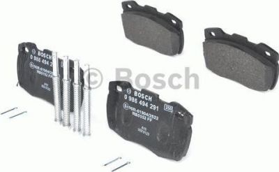 BOSCH 0986494291 Тормозные колодки дисковые (0986494291)