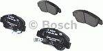 BOSCH Колодки тормозные HONDA CIVIC 1.3-1.6 91-01/JAZZ 1.2/1.4 02- передние <=0986461126 (572324, 0986494299)