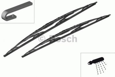 BOSCH Щётки с/о 700S/650мм TWIN (703S, 3397118205)