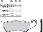 BREMBO Тормозные колодки (07KA17SD)