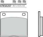 BREMBO Тормозные колодки (07KS0207)