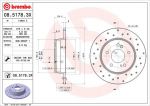 Brembo 08.5178.3X тормозной диск на MERCEDES-BENZ CLK (C208)
