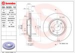 BREMBO Диск тормозной вент. передний SAAB 9000 Hatchback (09/84-12/98) F (4002150, 09.5035.10)