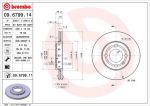 Brembo 09.6799.11 тормозной диск на VW LUPO (6X1, 6E1)