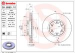 Brembo 09.8965.10 тормозной диск на NISSAN CABSTAR E