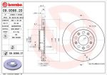 Brembo 09.9366.21 тормозной диск на ALFA ROMEO 159 (939)