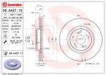 BREMBO Диск тормозной HONDA CR-V II 16