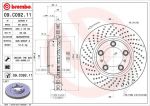 Brembo 09.C092.11 тормозной диск на PORSCHE 911 (996)
