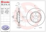 Brembo 09.C710.11 тормозной диск на TOYOTA ALPHARD / VELLFIRE (GGH2_, ANH2_, ATH2_)