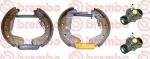 Brembo K 59 025 комплект тормозных колодок на OPEL KADETT E Наклонная задняя часть (33_, 34_, 43_, 44_)