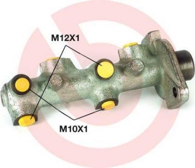 Brembo M 24 021 главный тормозной цилиндр на FORD FIESTA фургон (FVD)
