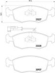 Brembo P 23 076 комплект тормозных колодок, дисковый тормоз на FIAT PALIO Weekend (178DX)