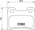 Brembo P 24 030 комплект тормозных колодок, дисковый тормоз на FORD ESCORT VII седан (GAL, AFL)