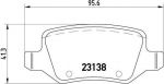 BREMBO КОМПЛЕКТ ТОРМОЗНЫХ КОЛОДОК, ДИСКОВЫЙ ТОРМОЗ (P 50 058)