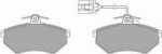 Brembo P 85 033 комплект тормозных колодок, дисковый тормоз на VW GOLF III (1H1)