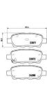BREMBO Колодки задние NISSAN/RENAULT/INFINITI (440608H385, P56046)