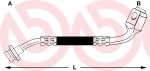 Brembo T 24 043 тормозной шланг на NISSAN PICK UP II (D21)