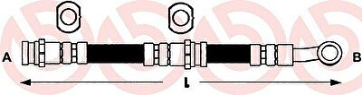 Brembo T 56 128 тормозной шланг на NISSAN 100 NX (B13)
