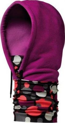Бандана BUFF HOODIE BUFF@ DOTS MARDI GRAPE (б/р:one size)