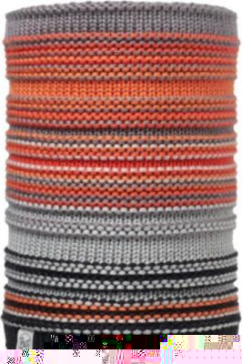 Шарф BUFF 2016-17 JUNIOR KNITTED POLAR NECKWARMER BUFF AMITY GREY CASTLEROC-GREY CASTLEROCK-Standard (б/р:ONE SIZE)
