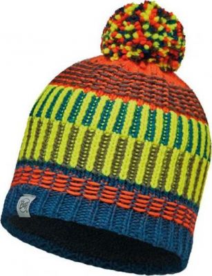 Шапка BUFF 2016-17 JUNIOR KNITTED POLAR HAT BUFF HOPS SEAPORT BLUE-SEAPORT BLUE-Standard (US:ONE SIZE)