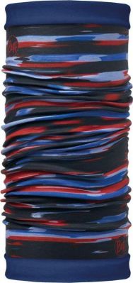 Шарф BUFF 2016-17 REVERSIBLE POLAR BUFF NEW ELDER MULTI / BLUE DEPTHS-MULTI-Standard (б/р:ONE SIZE)