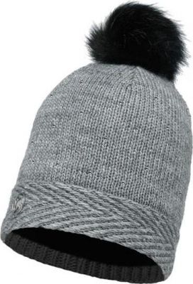 Шапка BUFF 2016-17 SKI CHIC COLLECTION KNITTED POLAR HAT BUFF AURA GREY CHIC (б/р:One Size)