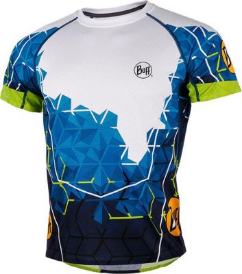 Футболка беговая BUFF 2017 URBI S/SL T-SHIRT OCEAN BLUE (Us:XL)