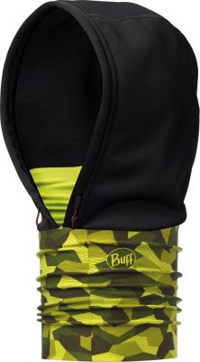 Капюшон BUFF WINDPROOF HOODIE BLOCK CAMO GREEN (US:One size)