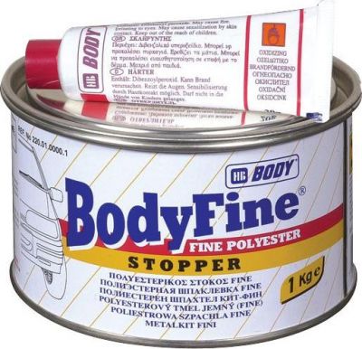 BODY 220 Шпатлевка п/э Fine (1кг) 2200100001