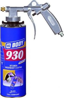 BODY антикор 930 черный под пистолет (1кг) 9300200010