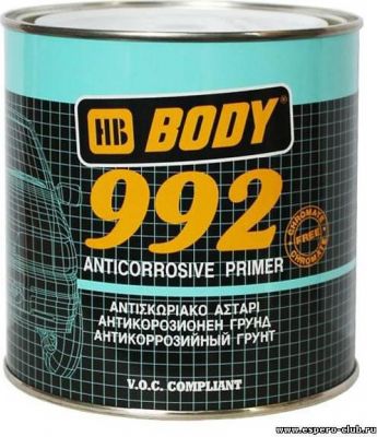 BODY Грунт 992 серый (1кг) 9920700001