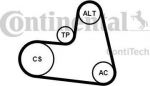 CONTITECH CT-6PK1217K1_ремкомплект НО! Citr C4/C5/Jumpy, Ford C-Max/Focus, Peug (6PK1217K1)