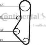 Contitech CT585K1 комплект ремня грм на MAZDA 626 II (GC)