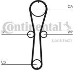 Contitech CT915WP2 водяной насос + комплект зубчатого ремня на RENAULT CLIO I (B/C57_, 5/357_)