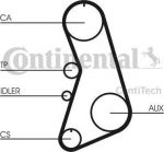 CONTITECH Ремень ГРМ [25-mm ,153 зуб.] + 1 ролик + натяжитель (CT919K5)