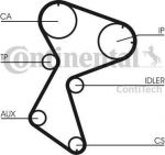 CONTITECH Ремень ГРМ MITSUBISHI / VOLVO 1.9 95-00 (153x25.4) (HR58-153-1, CT966)