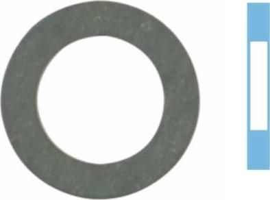 Corteco 005505S уплотнительное кольцо, резьбовая пр на TOYOTA LAND CRUISER (BJ4_)