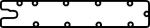Corteco 026207P прокладка, крышка головки цилиндра на PEUGEOT 206 SW (2E/K)