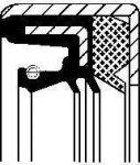 CORTECO Сальник привода R CITROEN/FIAT/PEUGEOT Bus 94-06 /34,9X54X8,5mm (07019090B)
